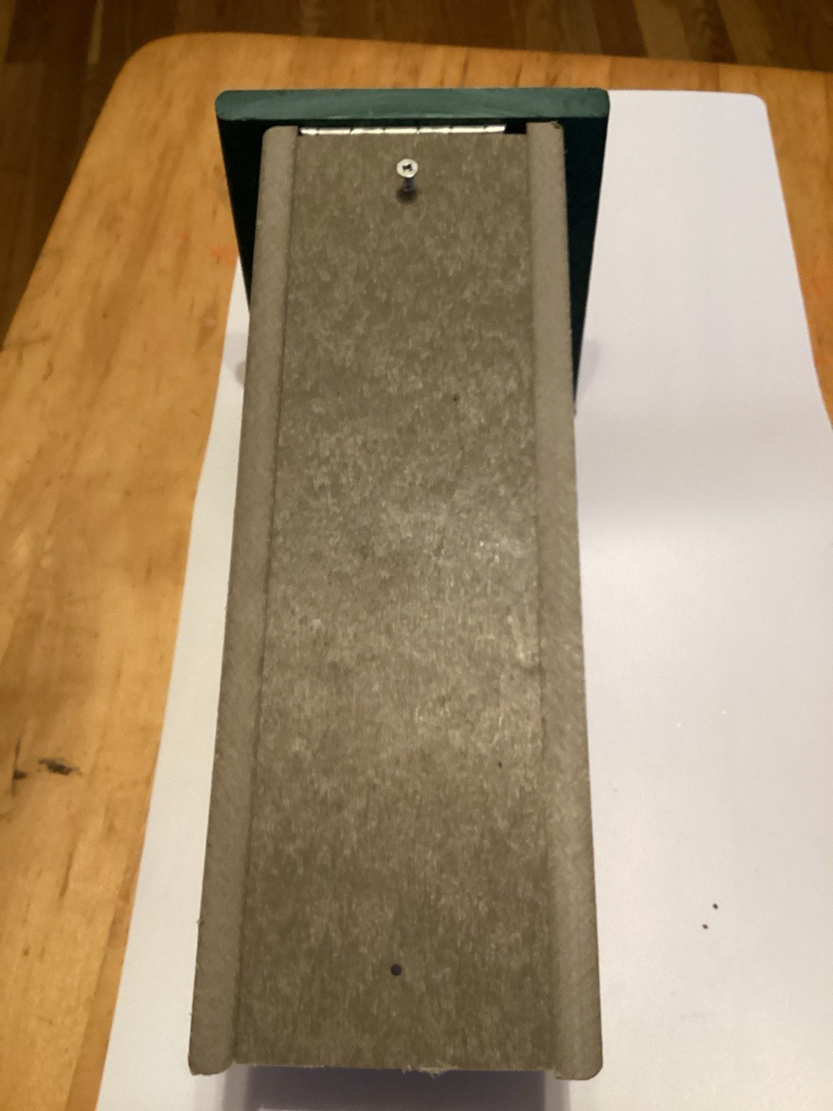 Amish Made Poly Bluebird House /WeatherWood House W/ Green Roof