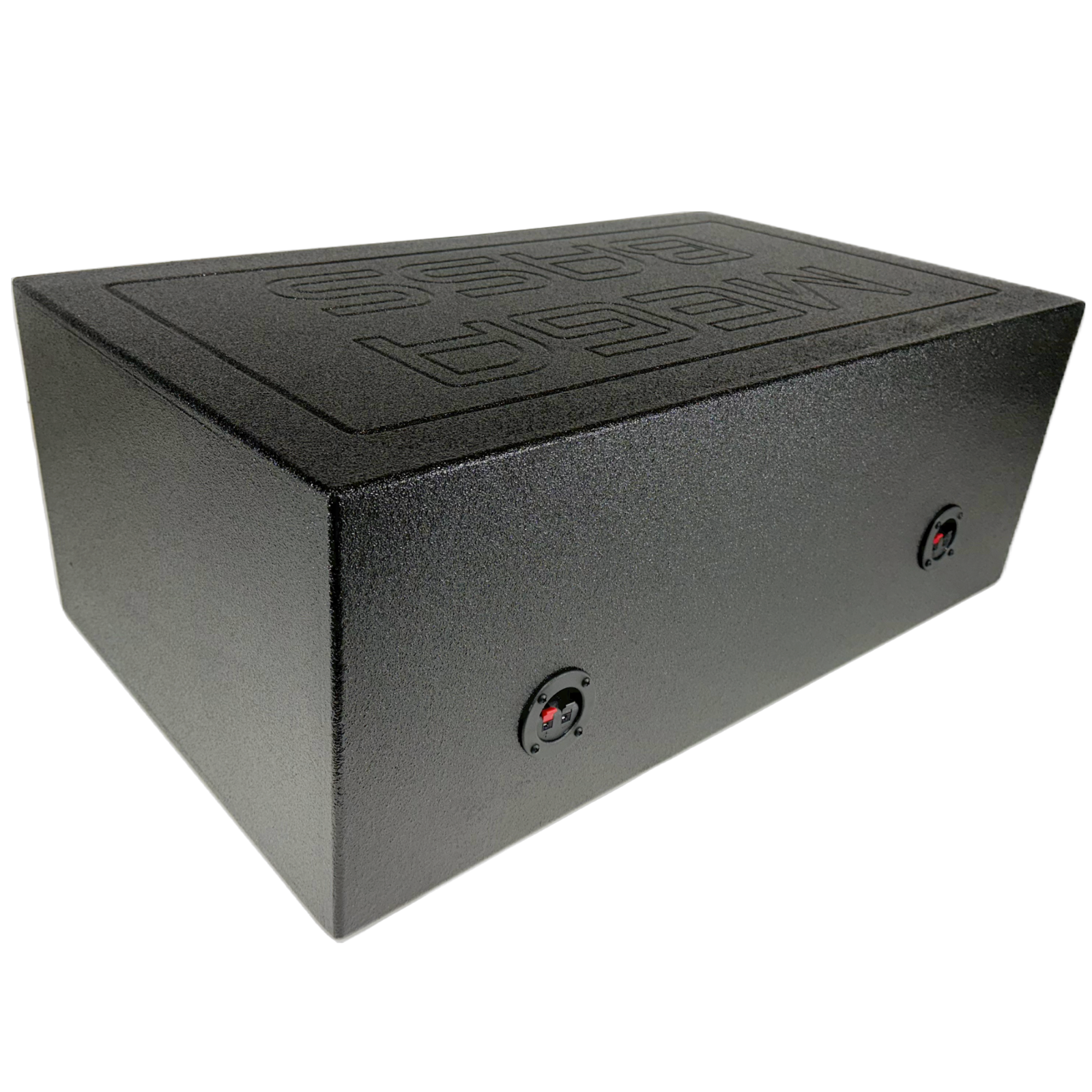 Dual 12" Mega Super Bass Series Subwoofer Box Ported 2x12" Woofers