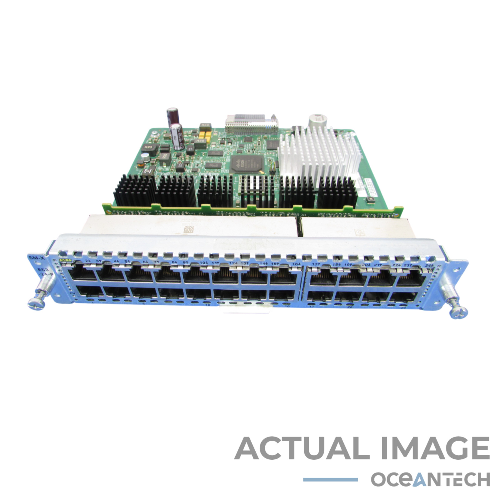 Cisco SM-X-ES3-24-P 24-Port GbE POE+ Capable Layer 2/3 LAN SM-X EtherSwitch