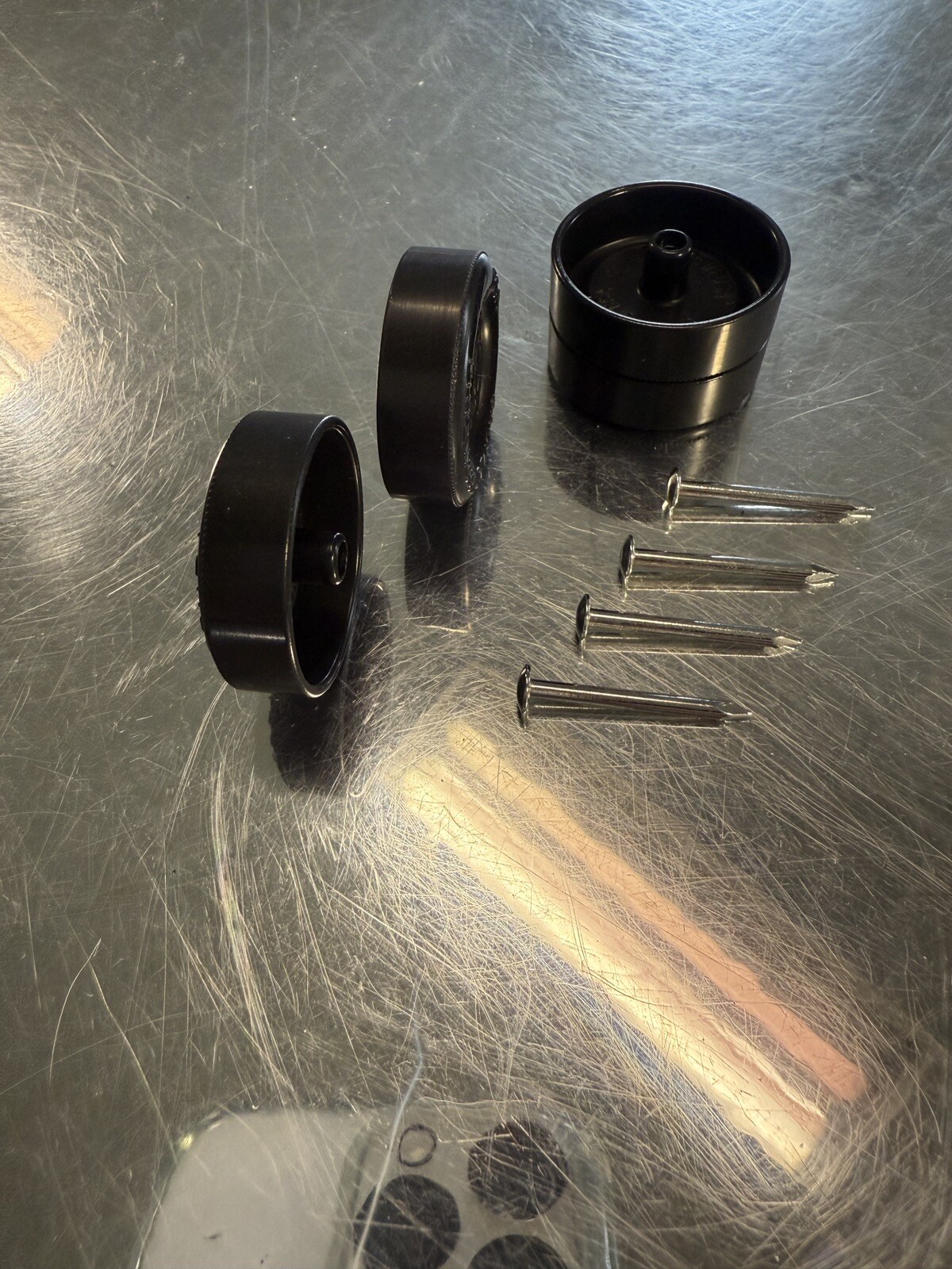 🏁 Dominant Lathed Pinewood Derby Wheels & Polished Axles Race Ready SLT