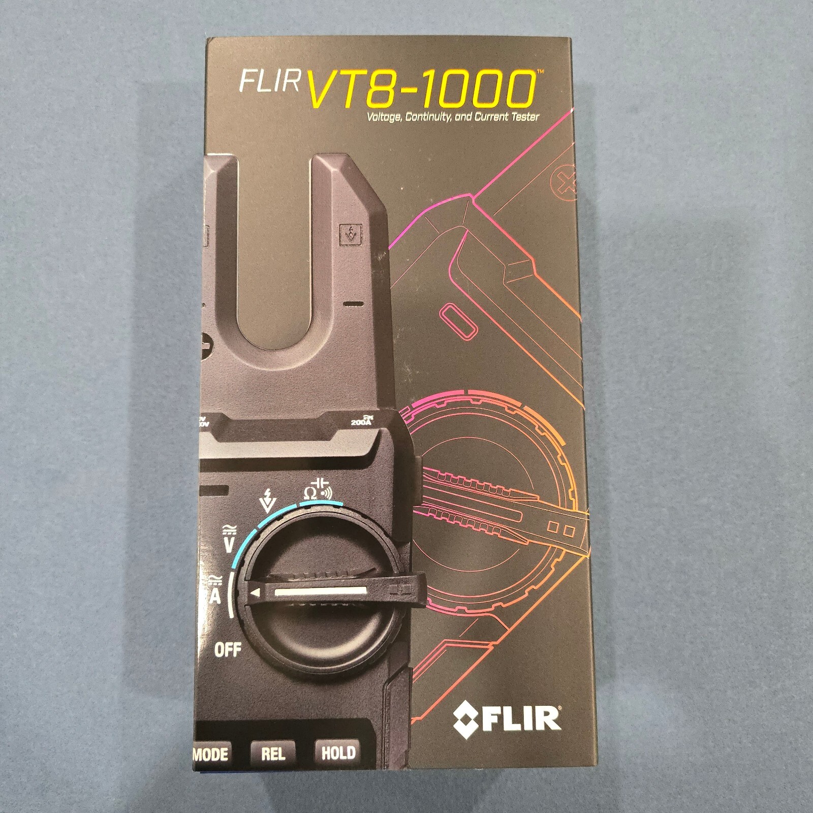 FLIR VT8-1000 - Voltage, Continuity and Current Tester - 1000V/200A w Open Jaw