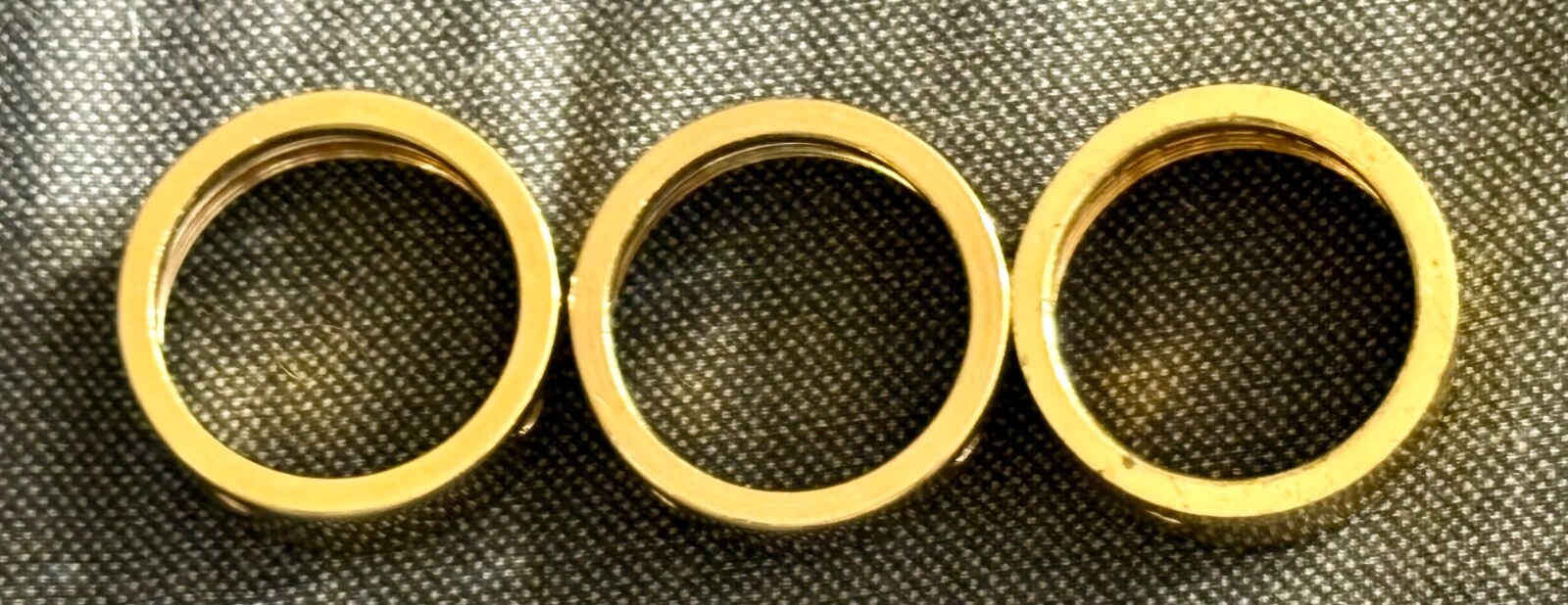 THREE COUPLING RING’S, FAUCET (PVD GOLD)