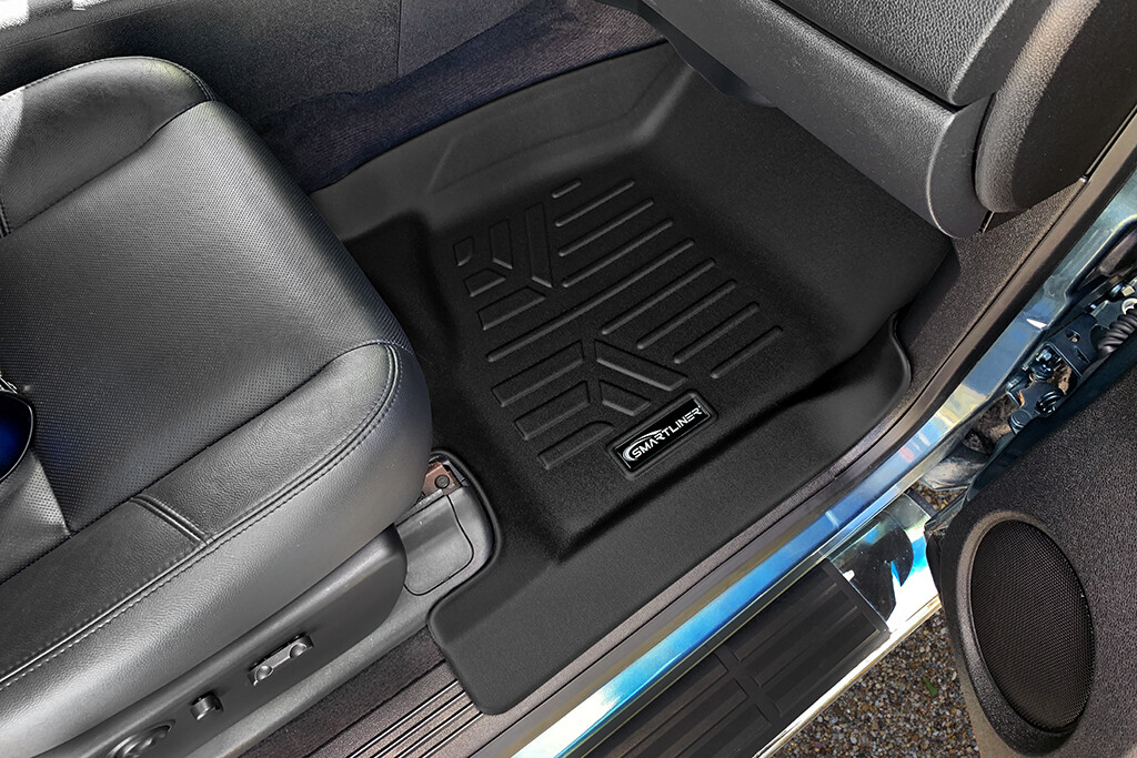 SMARTLINER Custom Fit Floor Mats 3 Rows & Cargo Liner 2007-14 Suburban/Yukon XL