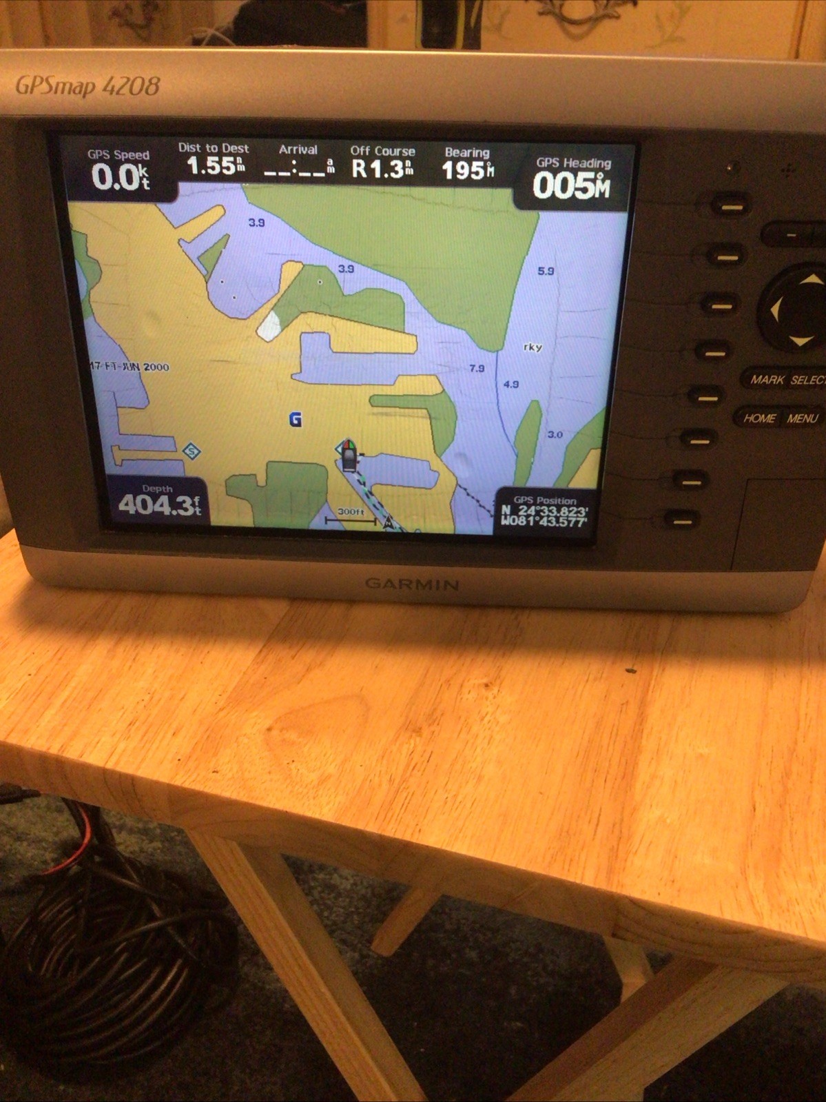 Garmin GPSMAP 4208 Chart Plotter Multi-Function Display