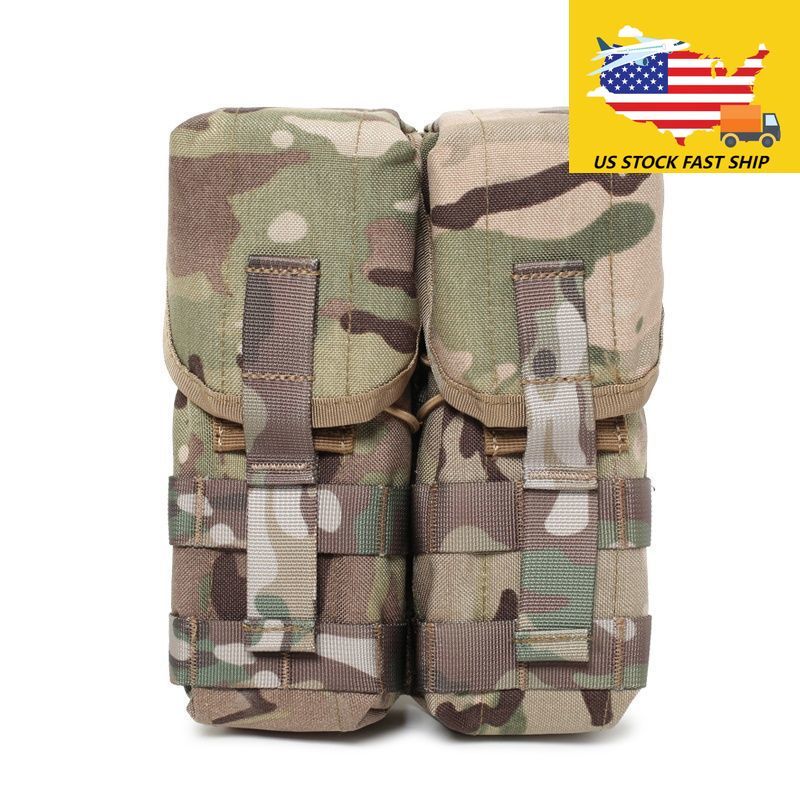 Double AK Clip Bags Pouch Tactical Equipment Accessory Package MOLLE