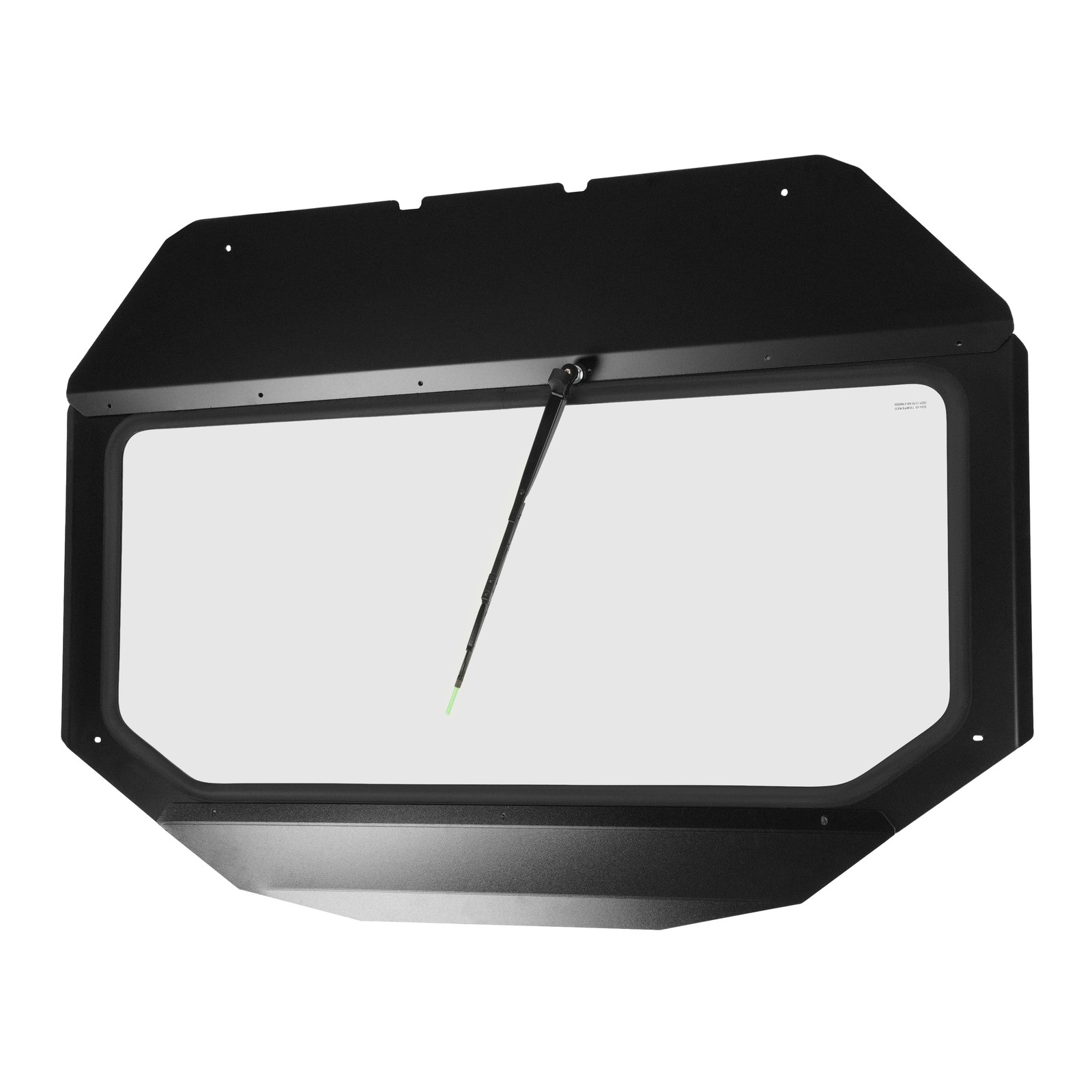 Glass Front Windshield w/ Wiper for Can-Am Maverick X3 DS Turbo 2017+ 18 19 ATV