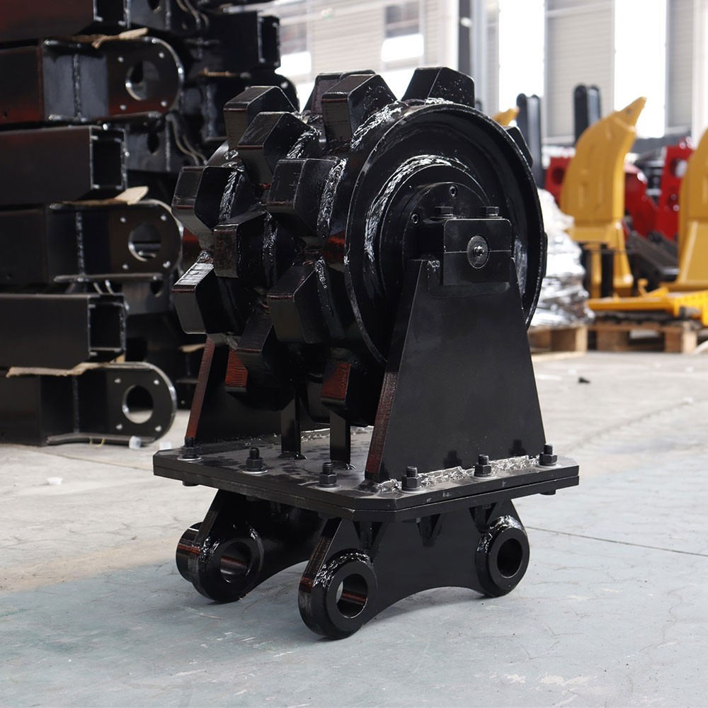 MMS CAT 305 Excavator Compaction Wheel Heavy Duty Trench Roller Attachment