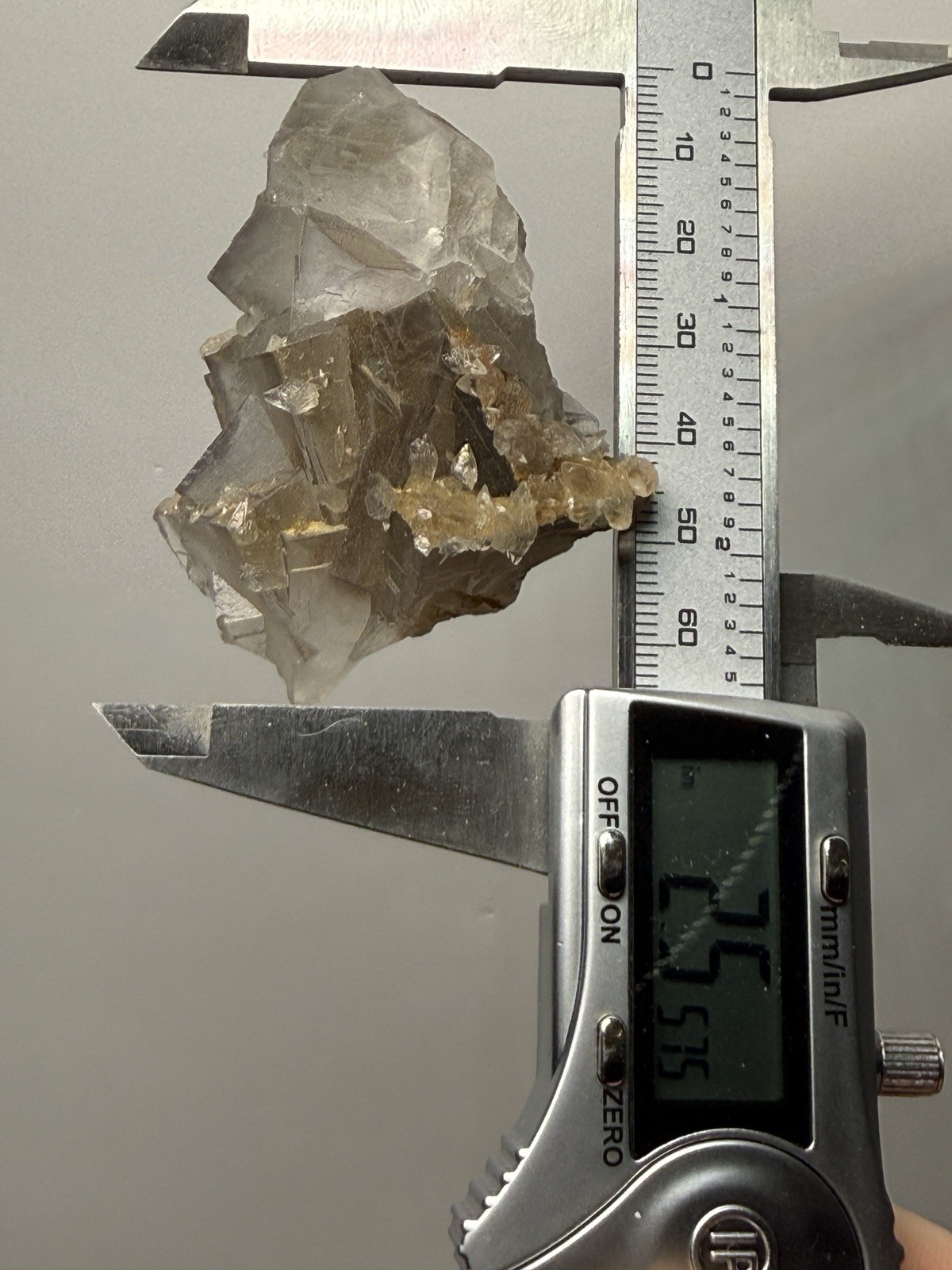 Isometric Fluorite & Scalenohedral Calcite Specimen | Pakistan