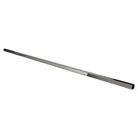 Econoco Sq8 Square Tubing, Chrome, 96"L, Pk5