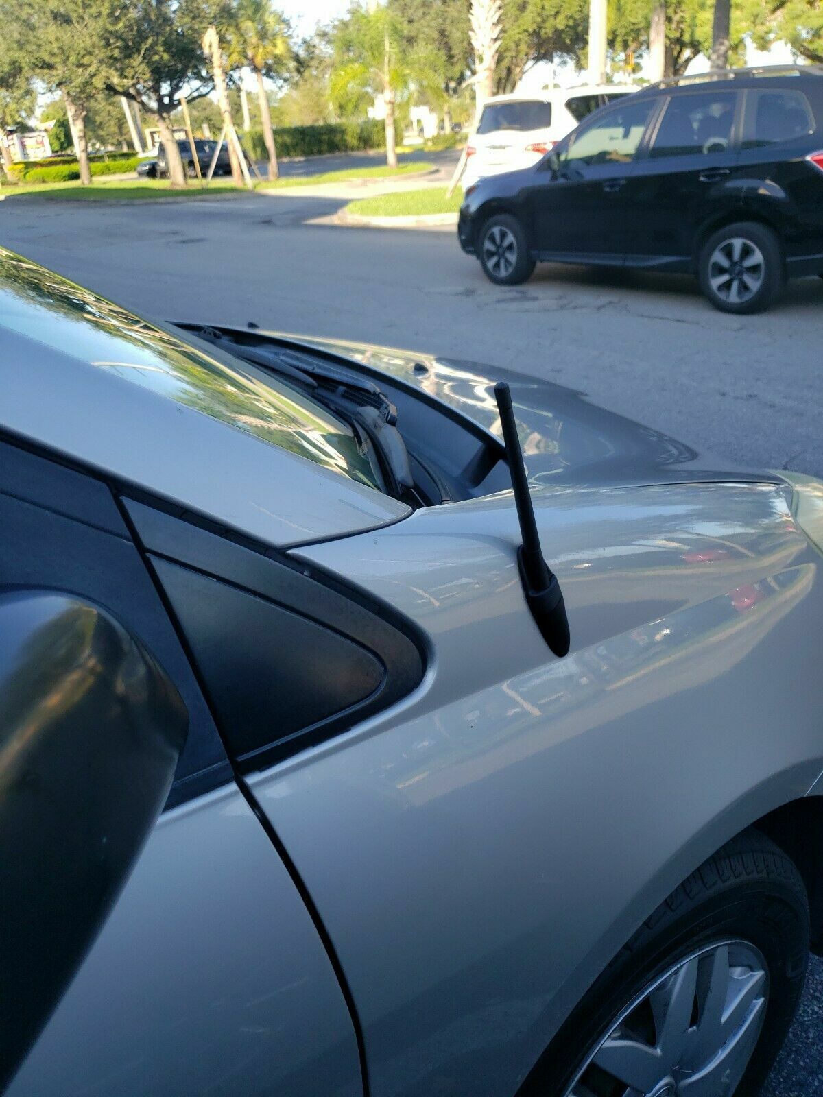 7" Short Black Antenna Mast Radio AM/FM for TOYOTA SIENNA 1998-2016 Brand New