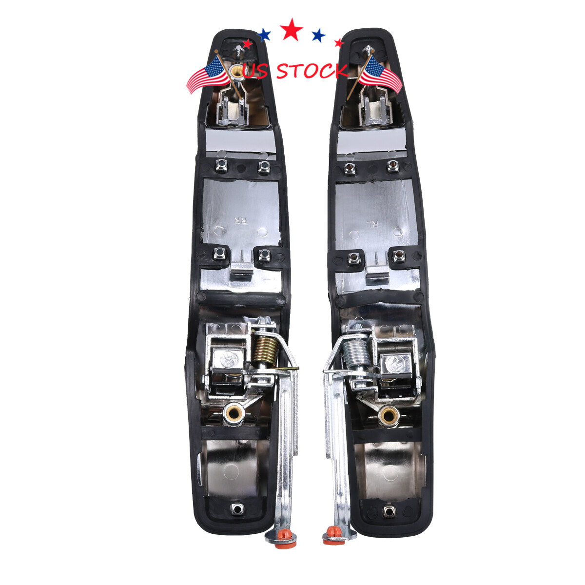 4x Chrome Door Handles Left&Right For GMC Chevy Tahoe Yukon Sierra Denali 07-13