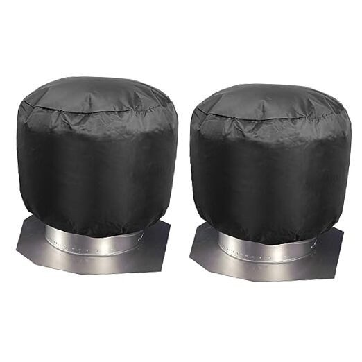 Turbine Vent Cover 2 Pack,  Roof Ventilator Cover Heavy Duty Turbine