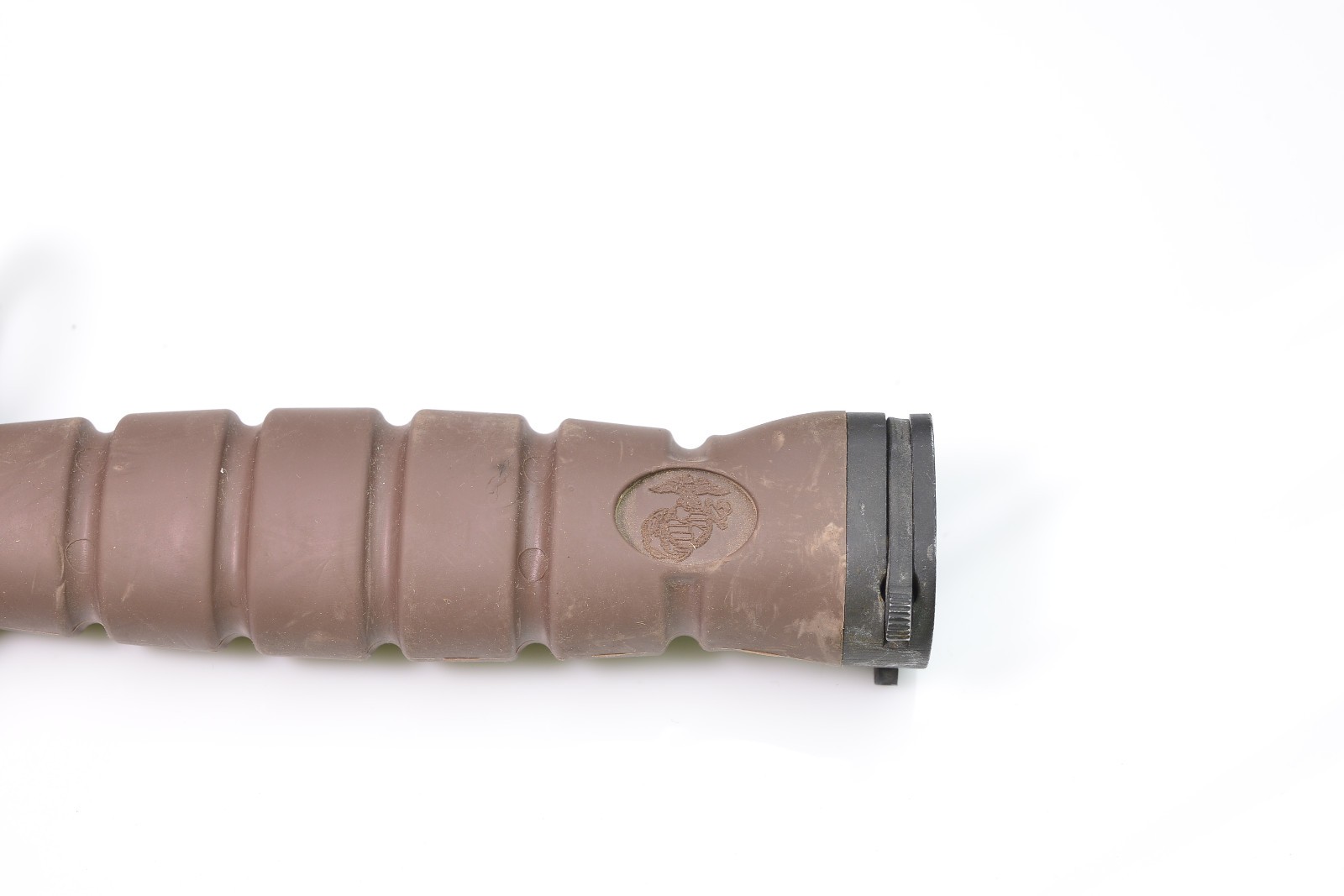 Vintage OKC 3S Survival Camping Hunting Knife Genuine + Scabbard Ontario Co USA