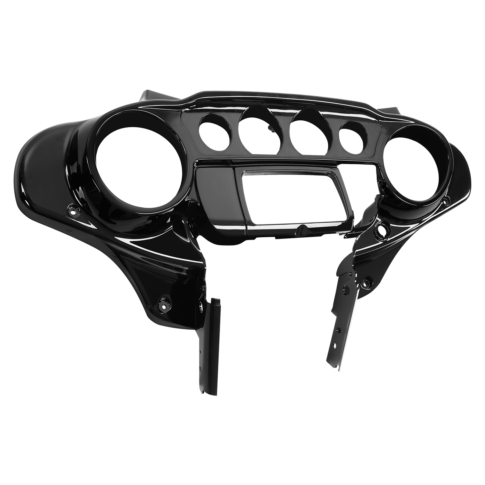 Vivid Black Outer & Inner Batwing Fairings Fit For Harley Street Glide 2014-2024