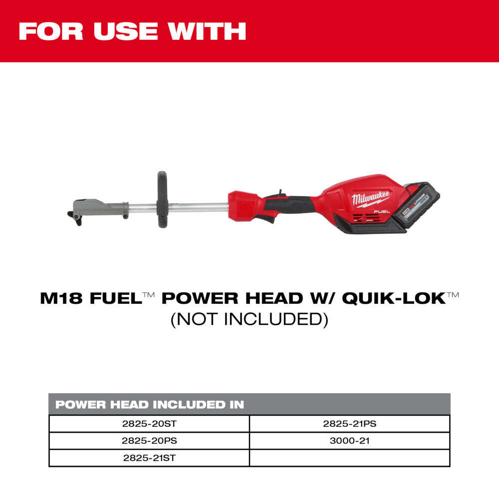 Milwaukee 49-16-2739 M18 FUEL 18V QUIK-LOK Cultivator Attachment