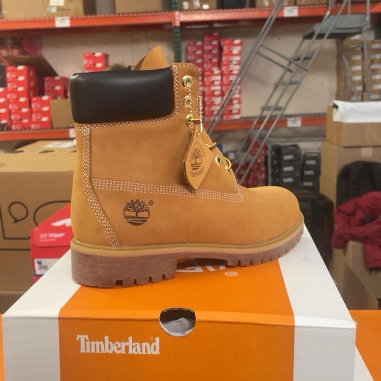 NEW Timberland 6 Inch Boot Wheat Nubuck Premium TB010061-713 Men's Sz 6-13