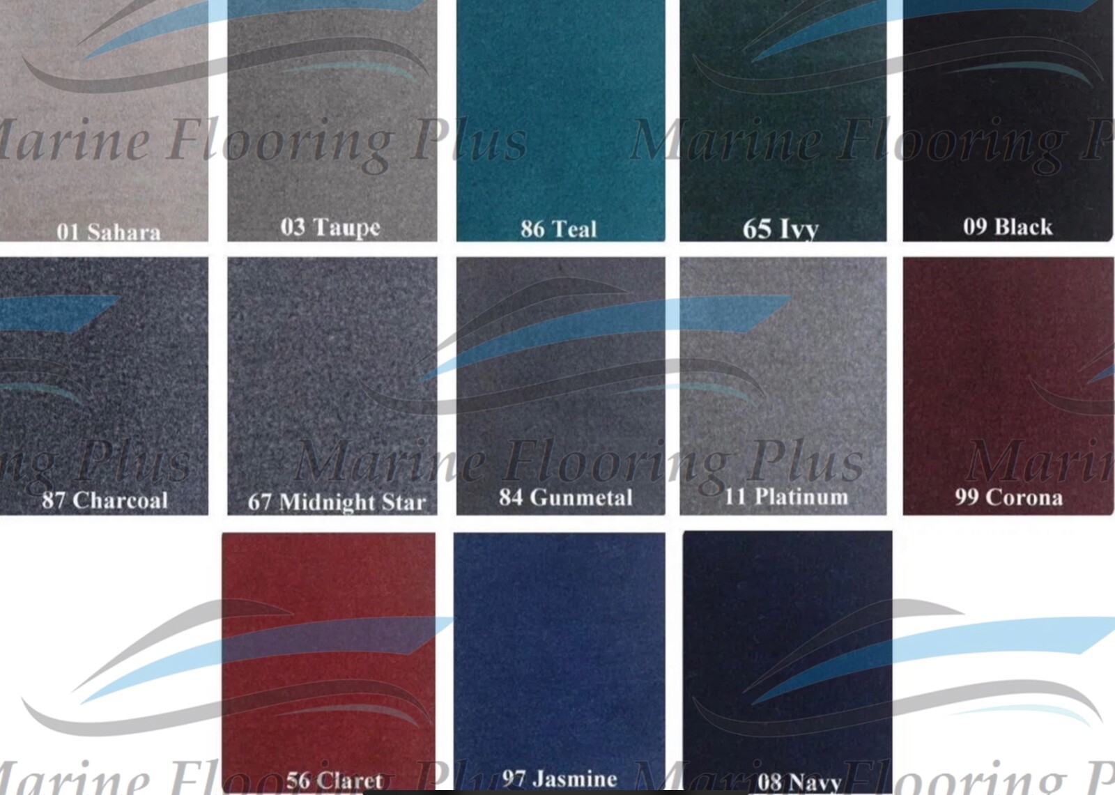 23 oz. Bass Boat Marine Carpet, 8 1/2 Foot Wide by various lengths