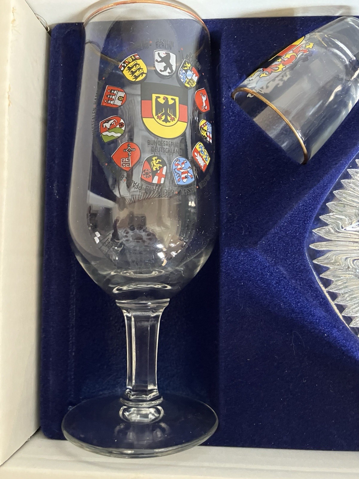 Pan Am Memorabilia Germany Souvenir Barware Gift Set NIB