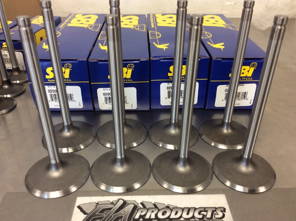 GM LS V8 2005 To 2009 4.8 5.3 6.0 Stock Valve Set SB International 02000 01935