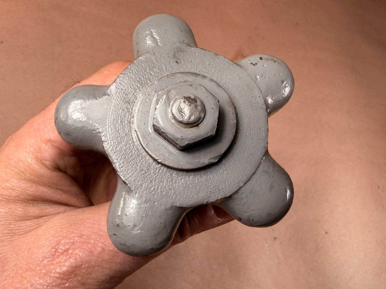 Vintatge Horizontal Milling Saddle Cross Slide Leadscrew Brass Nut + Knob