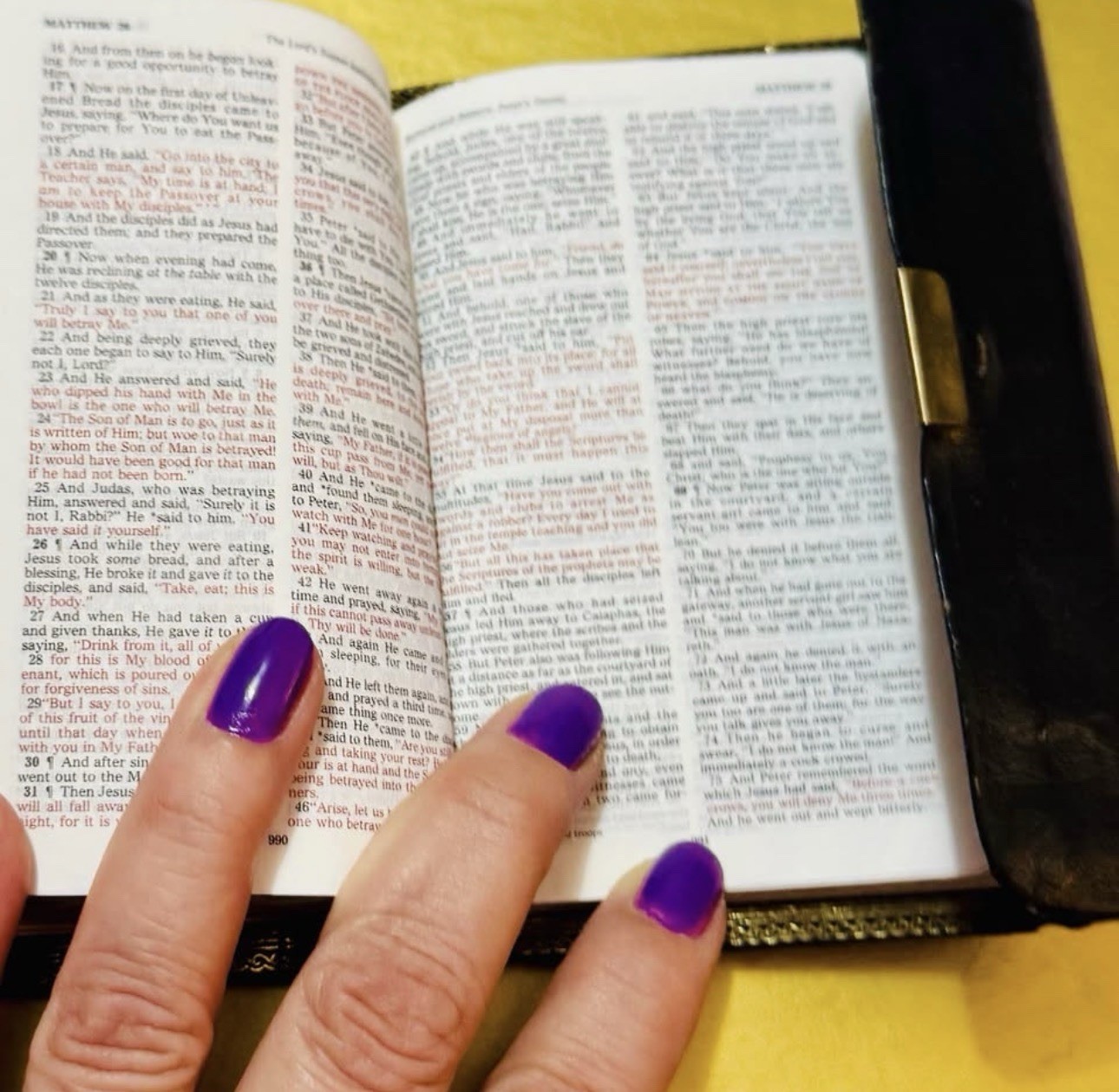 1977 Pocket Vintage New American Standard World Bible Publishers Red Letter