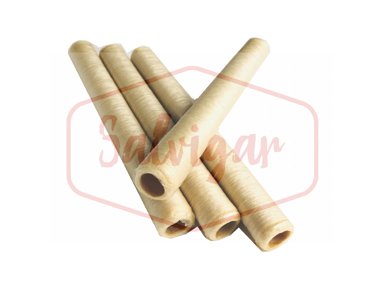 Collagen Casings Dry 26mm / 50ft for stuffing 64 Lb 360 sausages 4 sticks