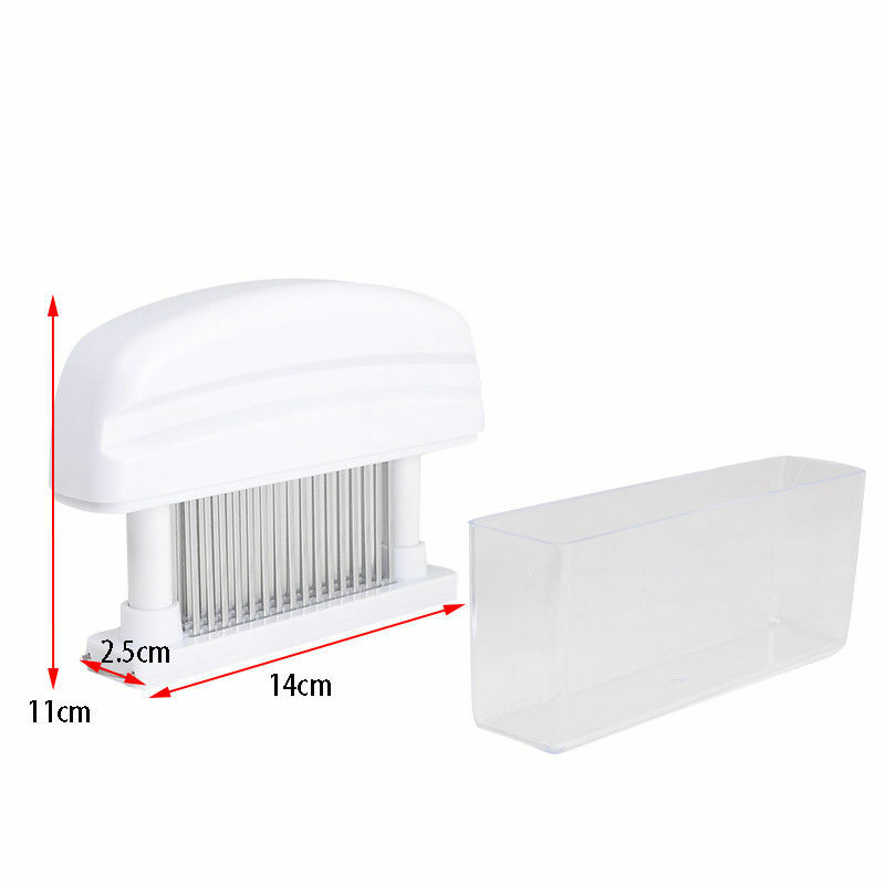 Stainless Steel Blade Meat Tenderizer for Chicken Port Beef Kitchen 48 Needles