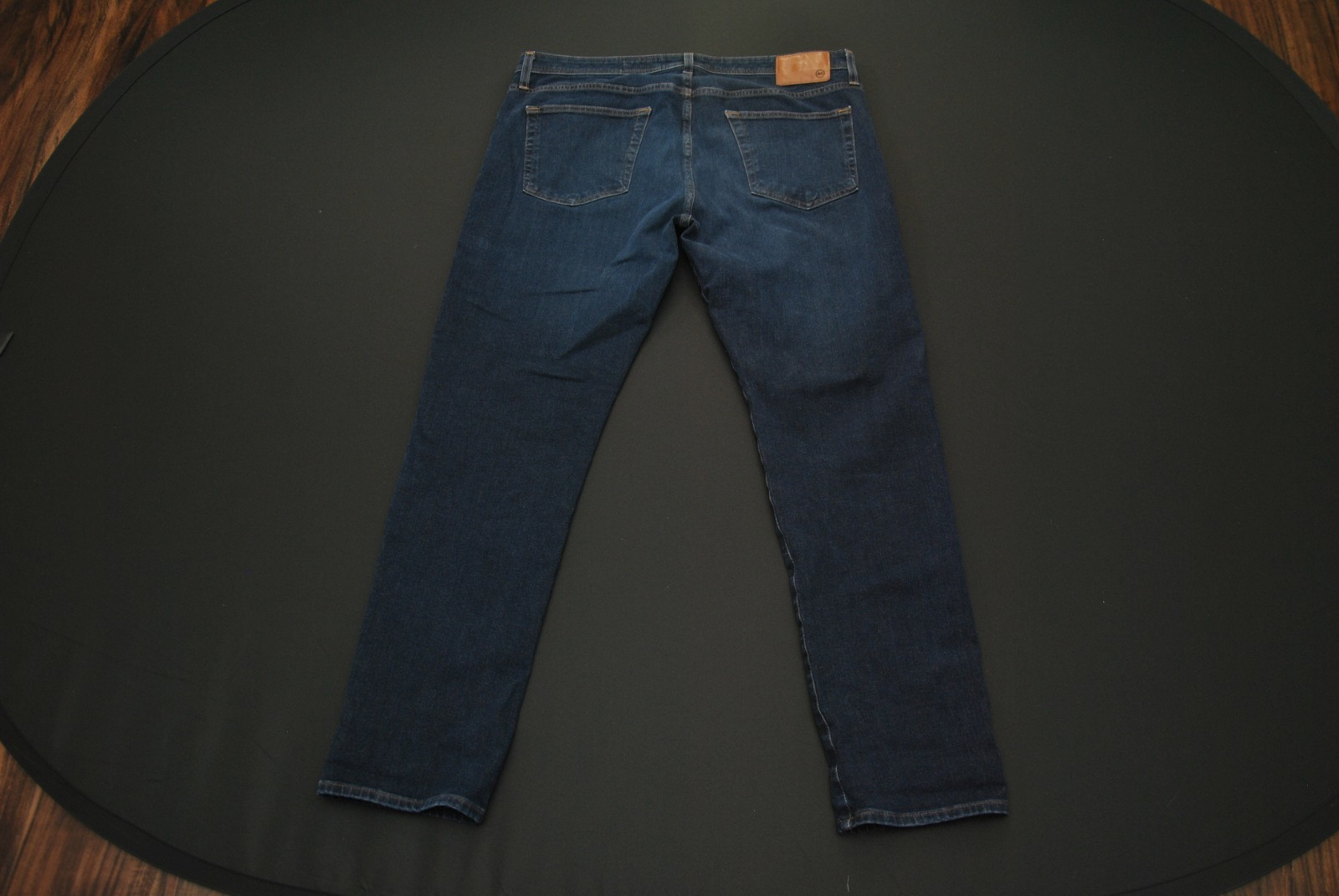 AG Adriano Goldschmied Tellis Jeans Blue Stretch Denim Size 38 X 31 9326G