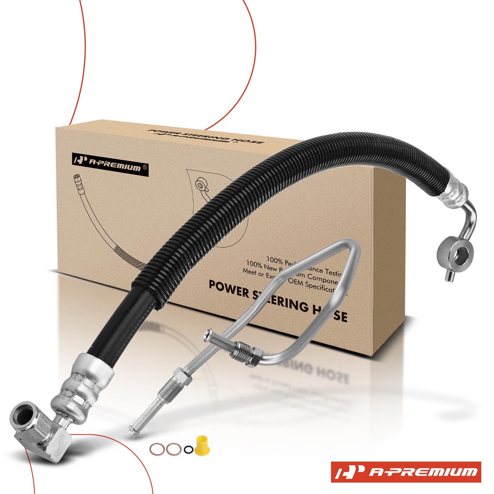 1x Power Steering Pressure Line Hose Assembly for Nissan Sentra 2003-2006 1.8L