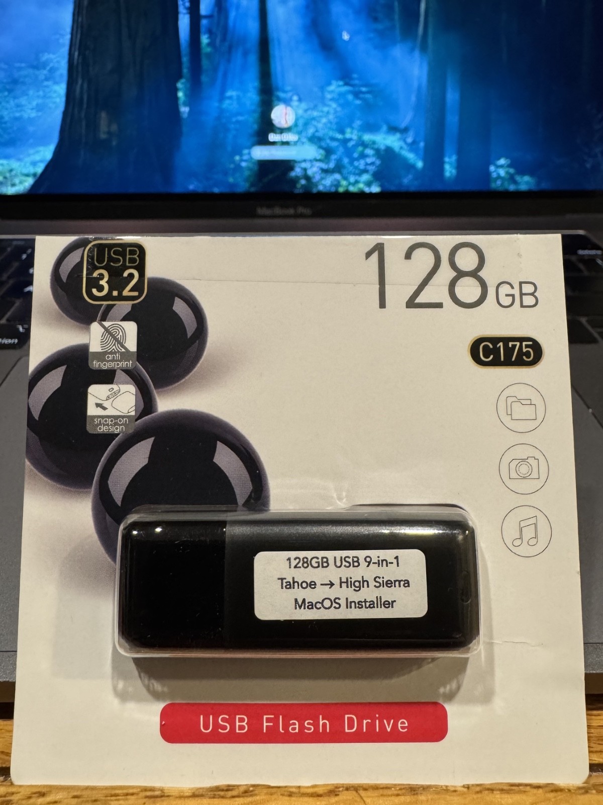 128GB USB 9-in-1 MacOS bootable Installer repair recovery tech support service