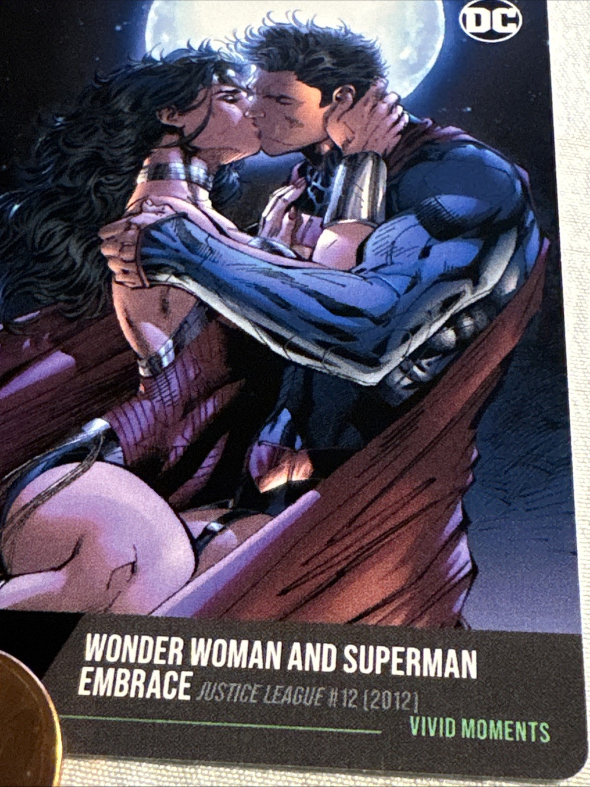 Wonder Woman & Superman Embrace DC Ch. 2 Hybrid Trading Card Random Mint