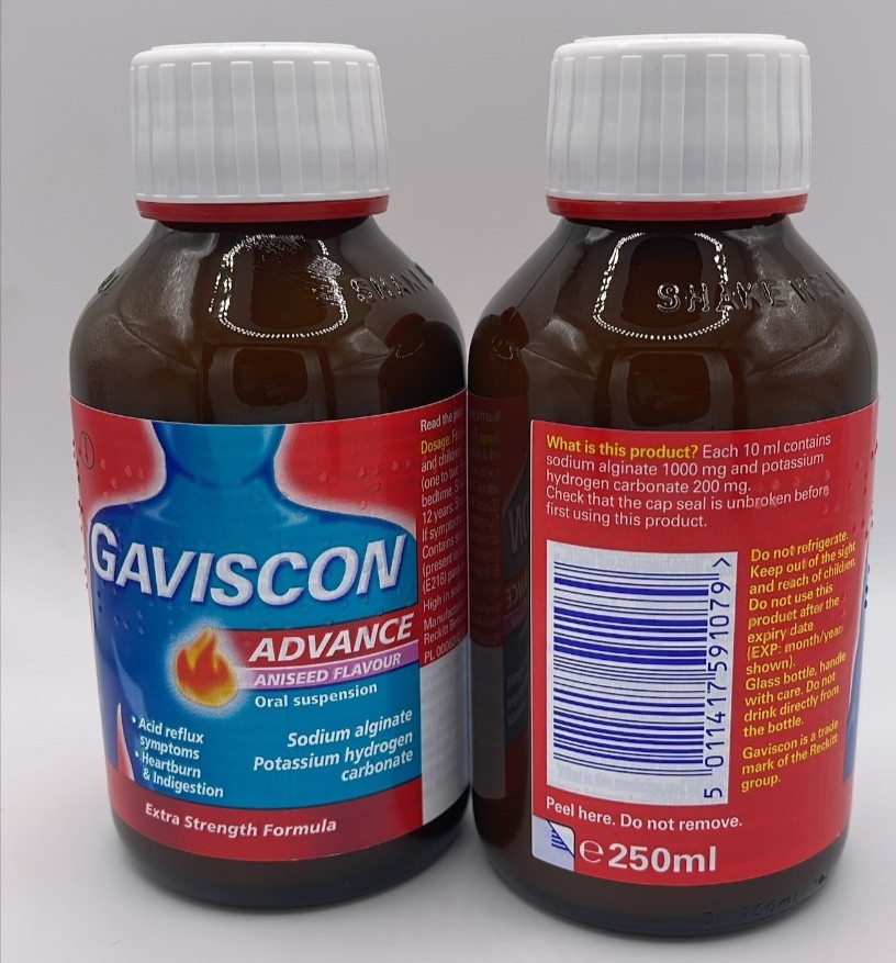 2 PACK OF GavI$con Advance Aniseed (250ML) - FREE DELIVERY - EXP - (02/2027)