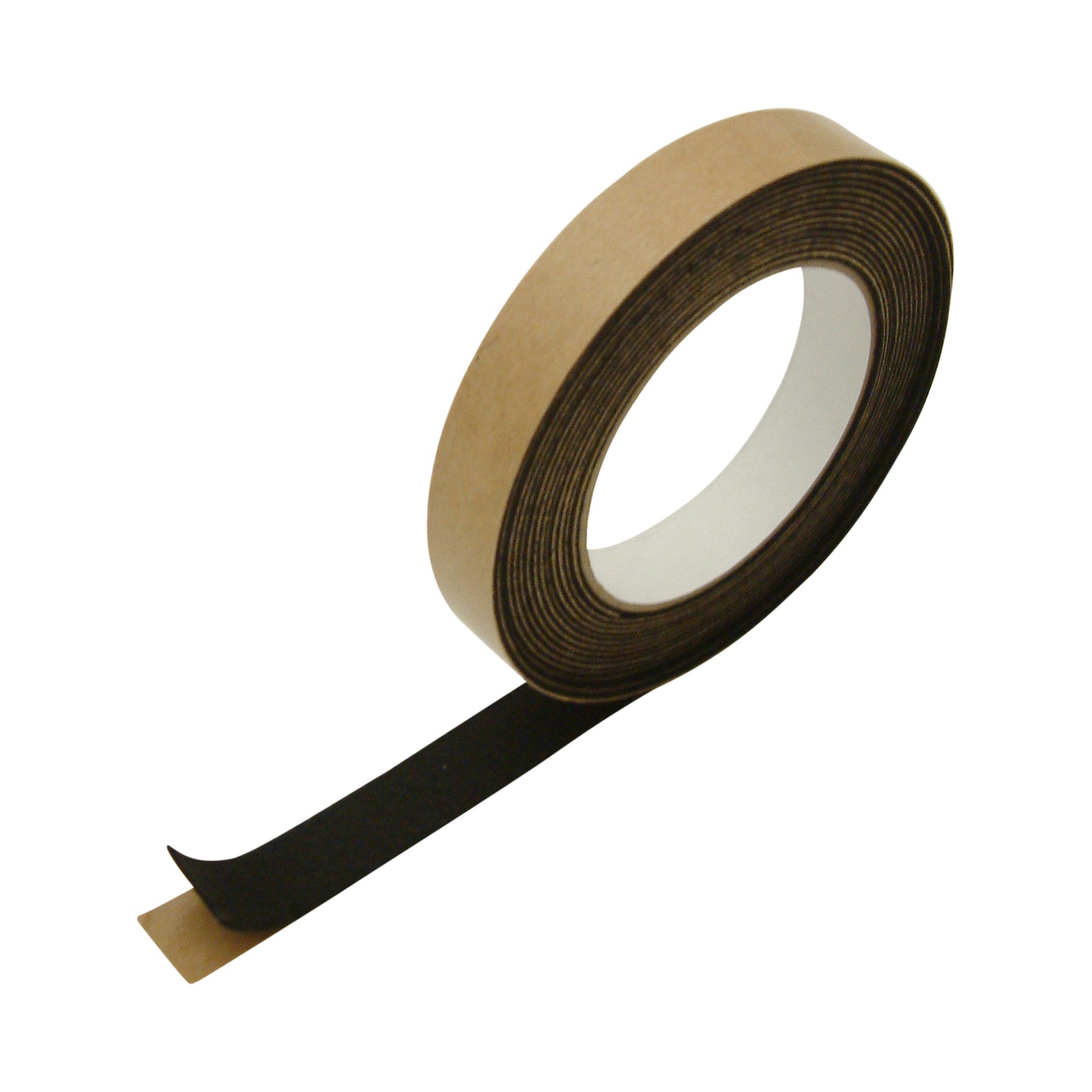 FindTape Polyester Felt Tape [1mm thick] (FELT-06): 3/4 in. x 15 ft. (Black)