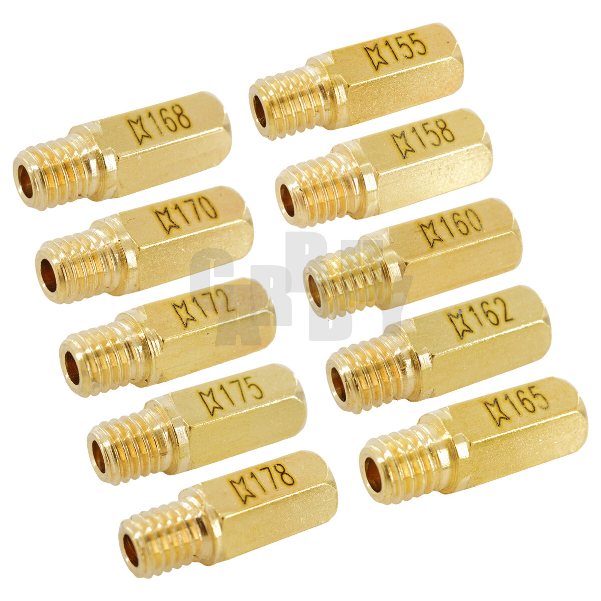 For Motorcycle Carburetor Main Jet Kit Set Slow/Pilot Jet for PWK Keihin OKO CVK