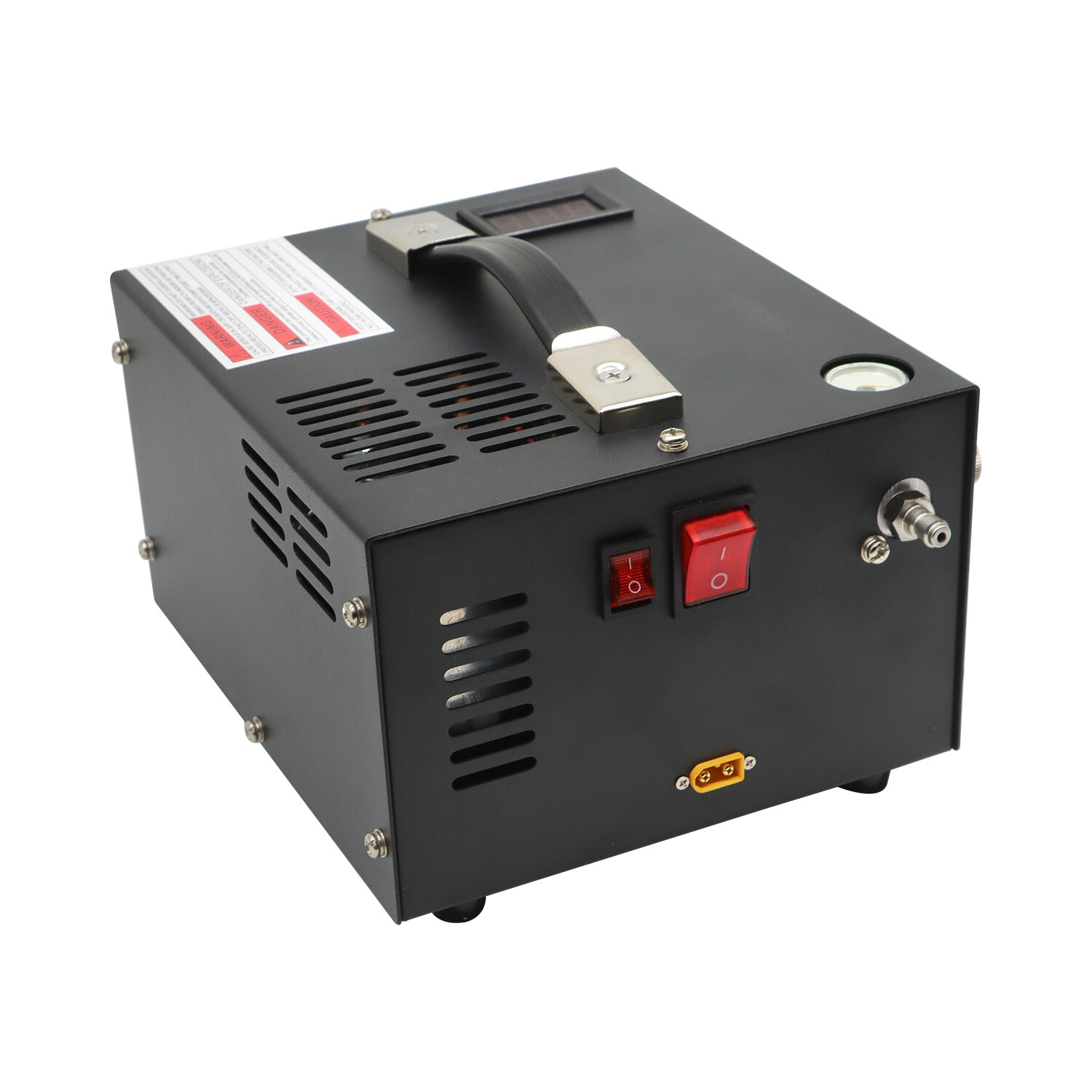 PCP Air Compressor Manual-Stop w/Built-in Fan 4500PSI/30MPa US
