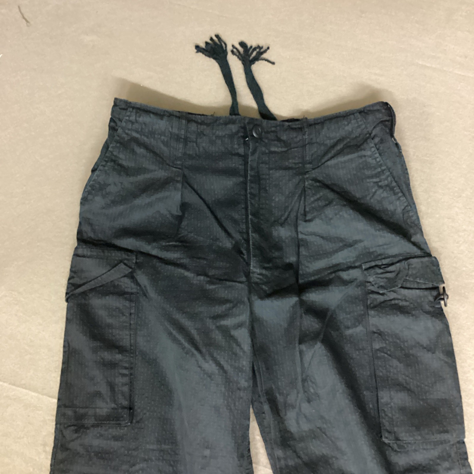 30” 85/80/96 British Army Issue Black Ripstop Combat Trousers Police Not SAS 95