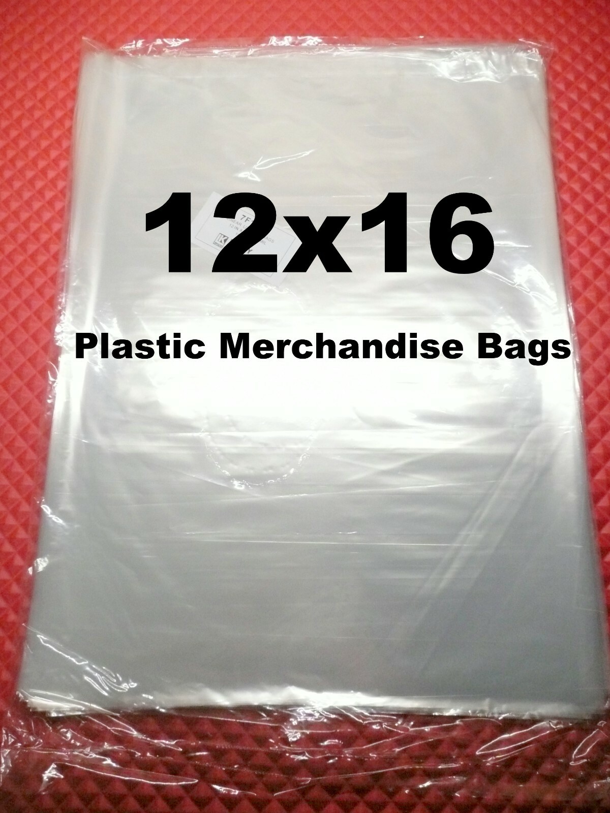 300 Clear Poly T-shirt 8x10 9x12 12x16 / 1 Mil Apparel Plastic Bag Assortment