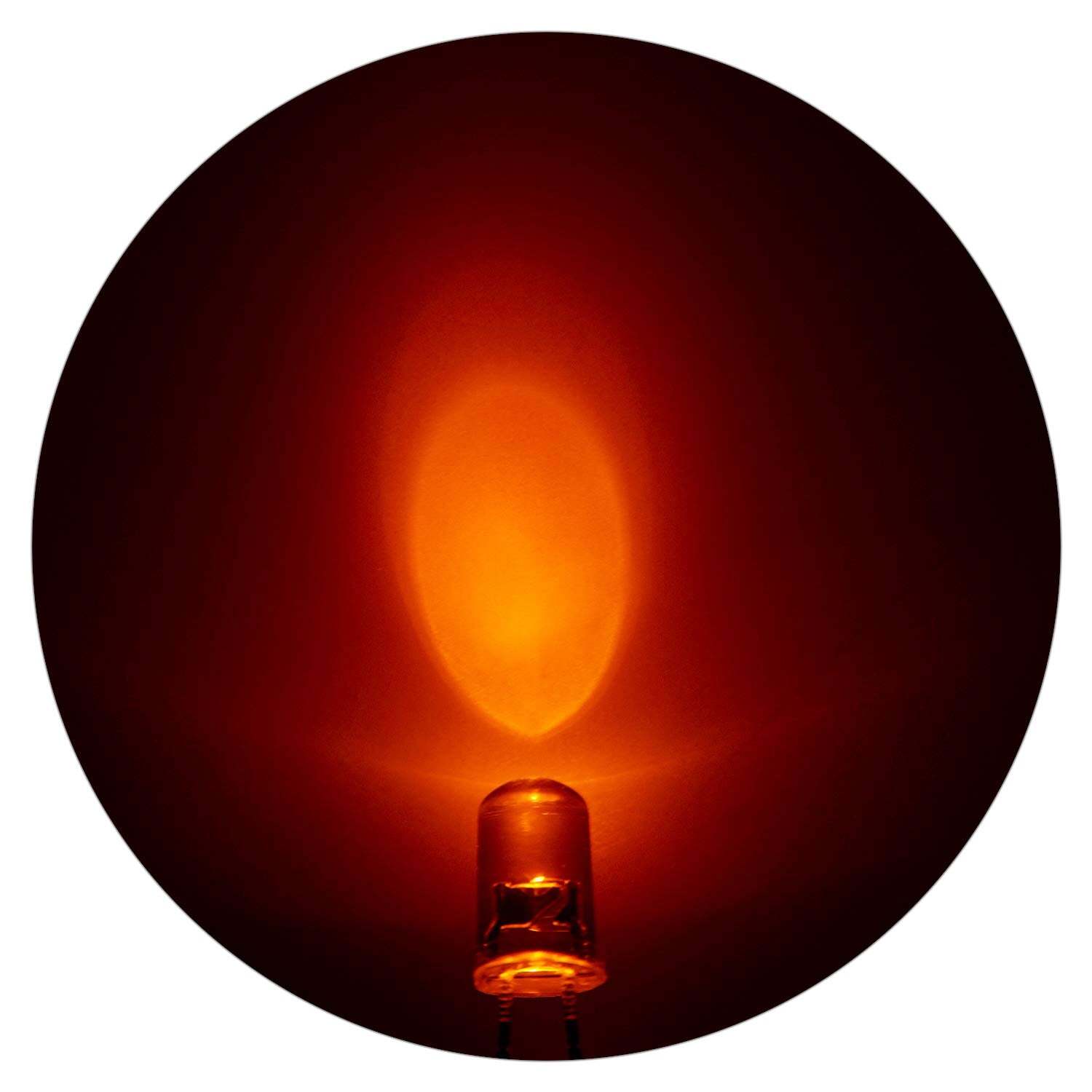 Pre-Wired LEDs ~ 3-12 Volt DC ~ Clear Lens ~ Choose Color and Size