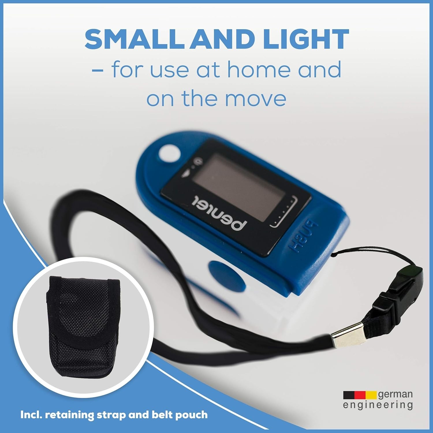 Beurer PO50 Fingertip PULSE OXIMETER, Blood Oxygen Saturation Heart Rate Monitor