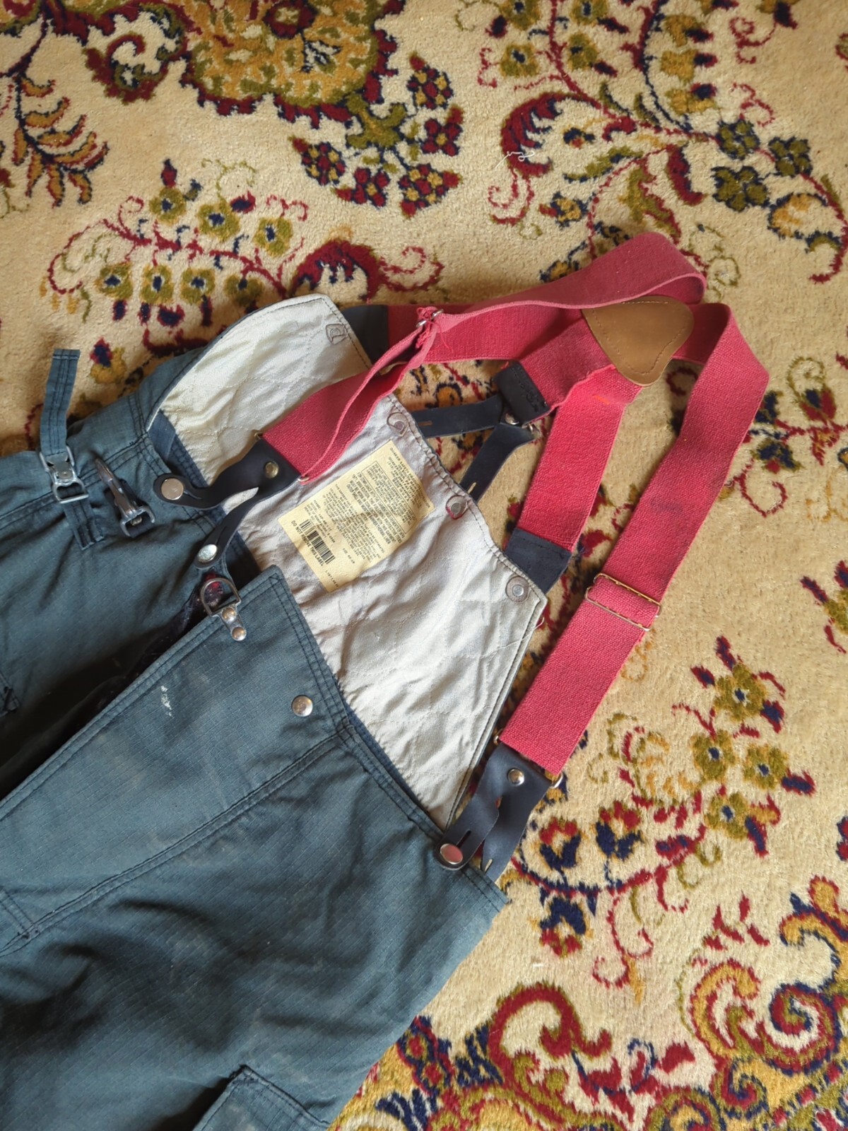 Retired Firefighter Gear Turnout Pants FIRE USED Size 40 X 28 See Pics