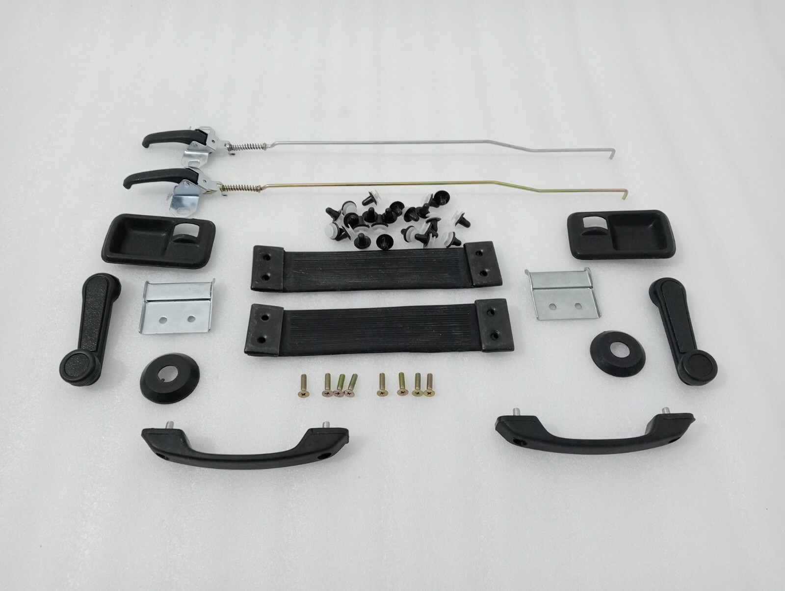 OEM SUZUKI SAMURAI SJ410 SJ413 SIERRA GYPSY INSIDE COMPLETE DOOR PANEL KIT |Fit