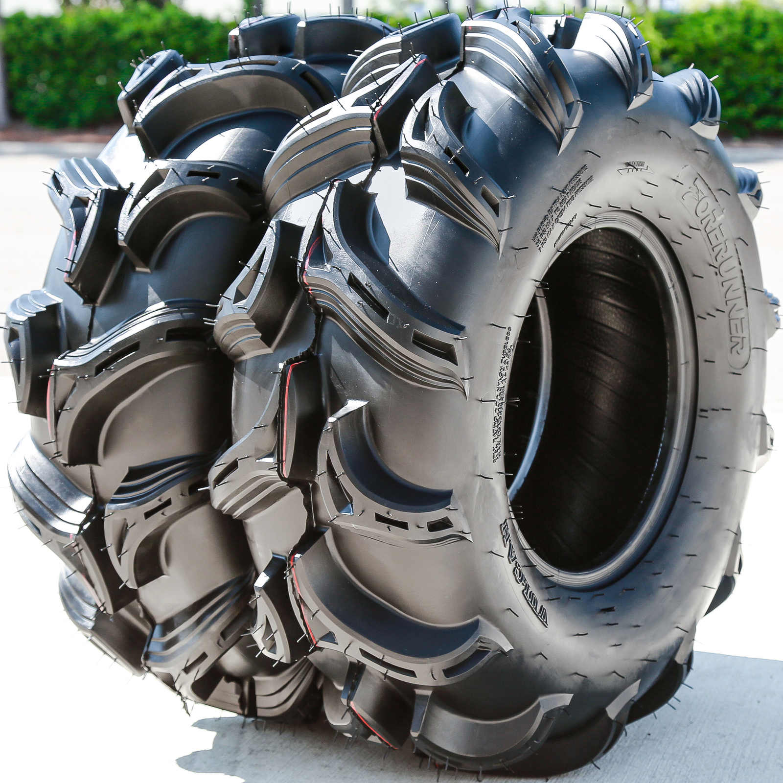 4 Forerunner Vulcan 28x9.00-14 28x9-14 28x9x14 52F 6 Ply M/T Mud ATV UTV Tires