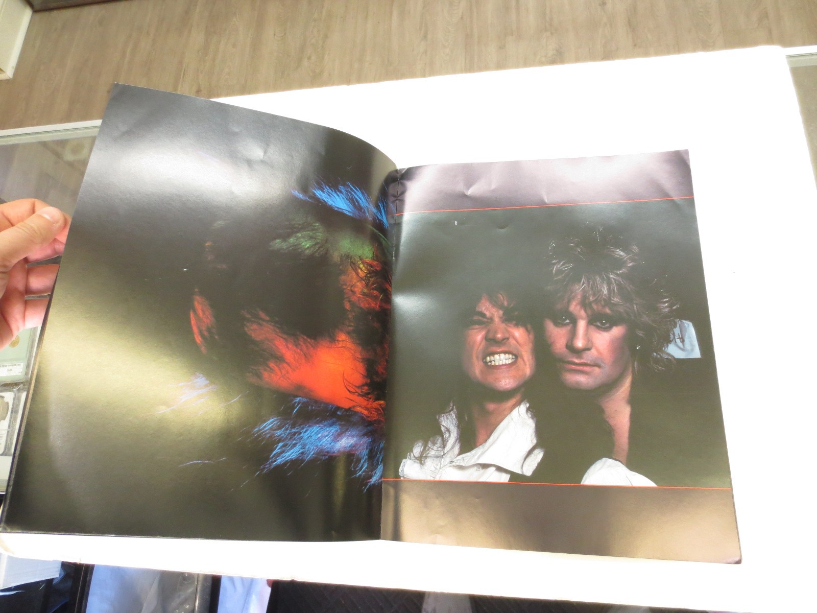 Ozzy Osbourne & Jake E. Lee Autographed Bark At The Moon World Tour 1984 Program