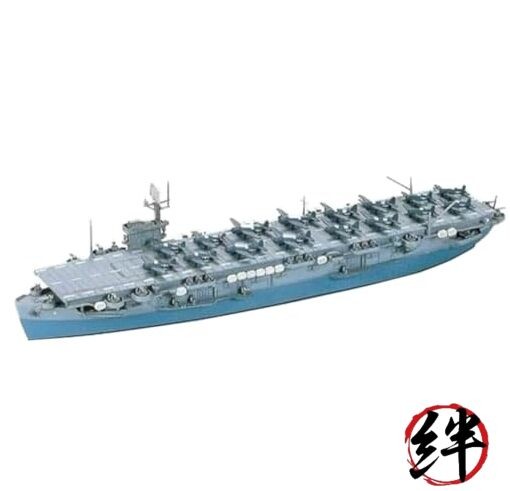 Tamiya 1/700 No. 711 U.S. Navy Escort Carrier Bogue Plastic Model Kit 31711