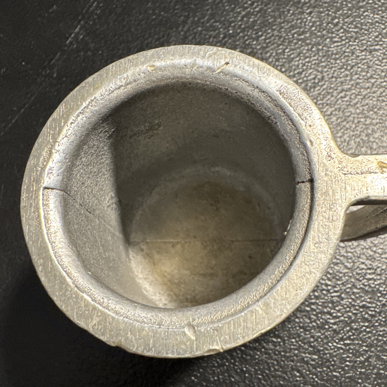 VTG Metal Cast Tankard Beer Mug Solid Heavy