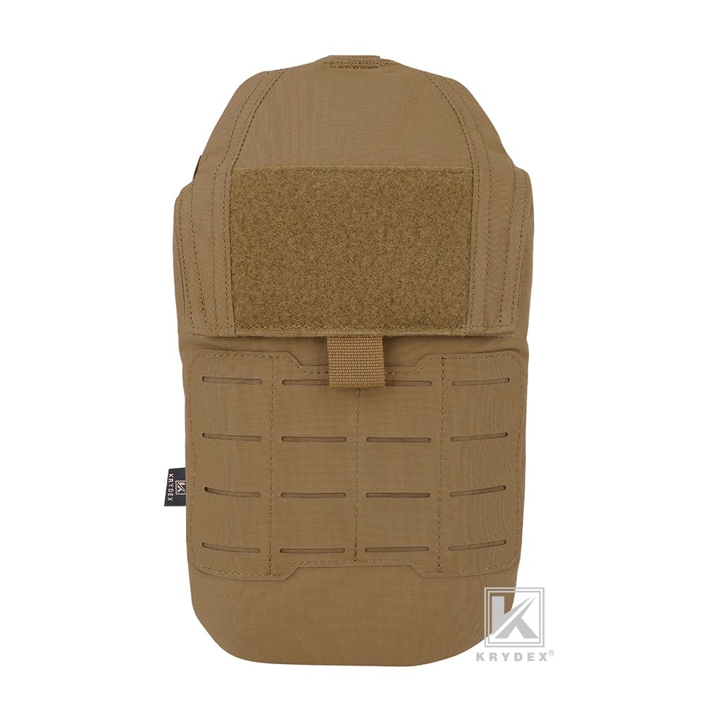 KRYDEX Tactical Hydration Carrier MOLLE Backpack Panel Bag 1.5L Water Bladder
