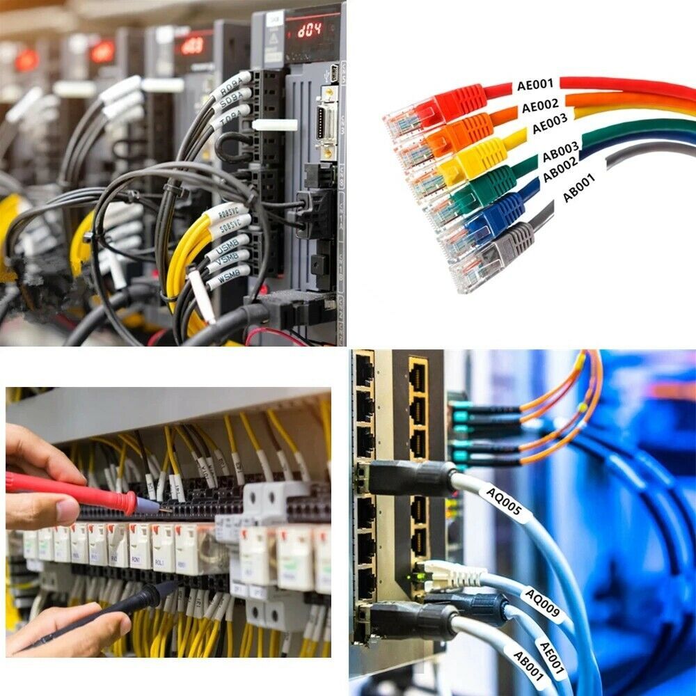 10 Compatible Brady BMP21-PLUS M21-500-499 Nylon Cloth Label Tape Cartridge 1/2"