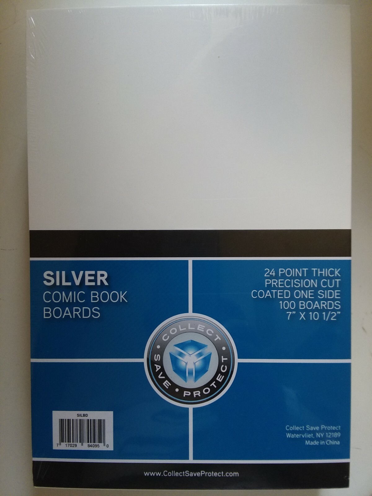 CSP Silver Comic Book Boards Protectors Package of 100 New NIP 7x10 1/2