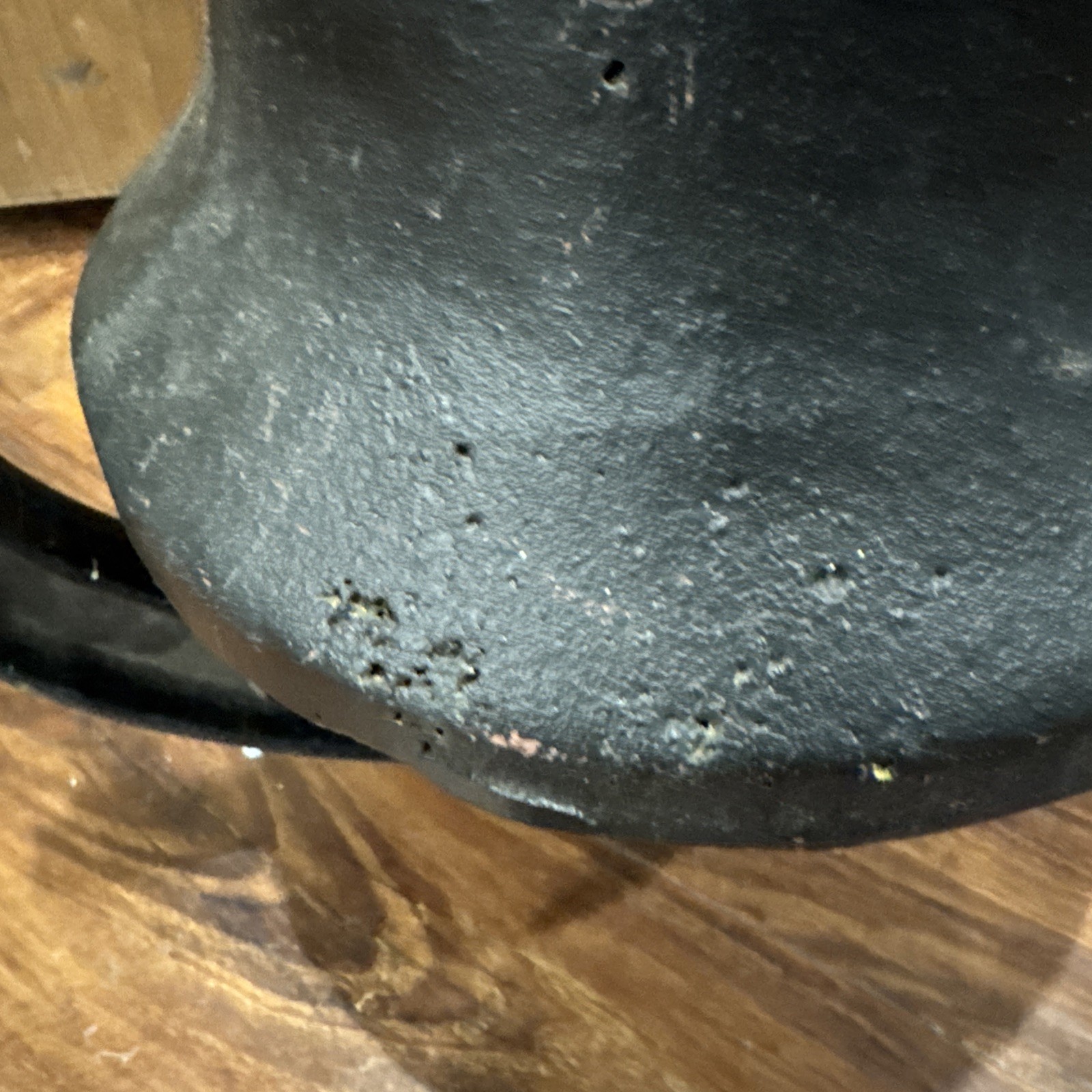 Antique Cast Iron USA Farm School Dinner Church Bell With Yoke 8.5” inches