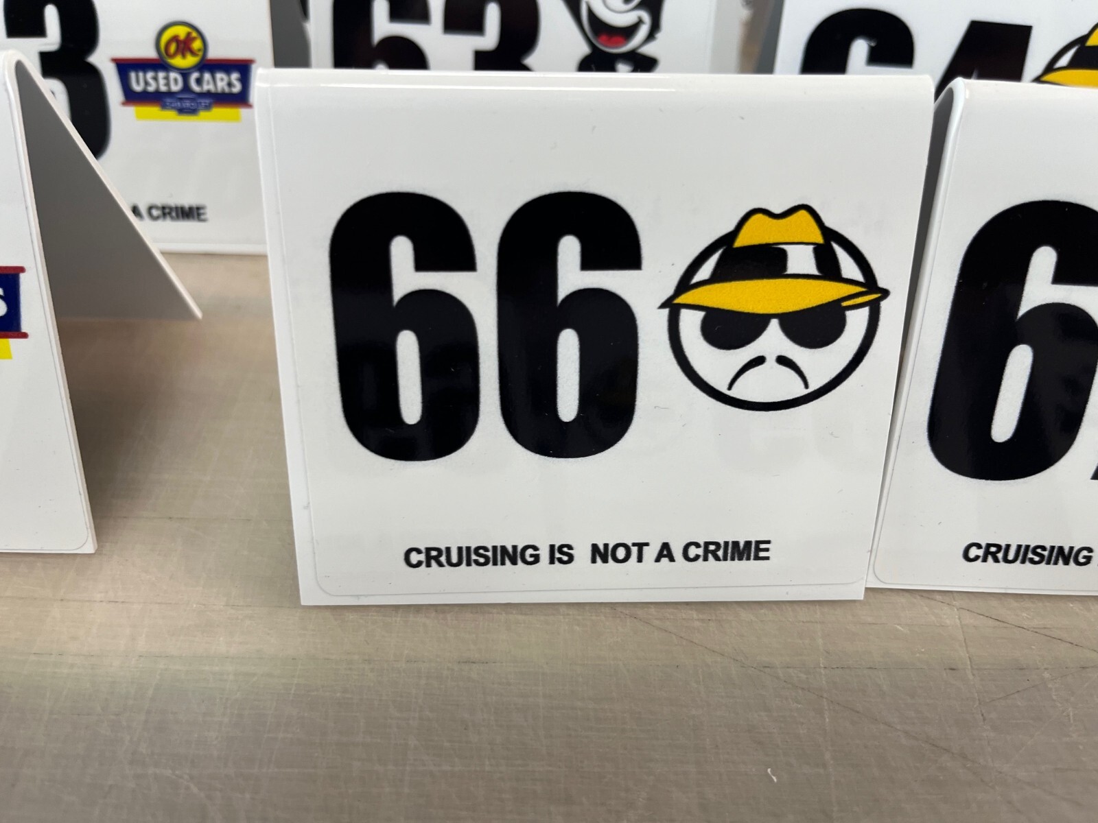 custom Carls Jr Table table Number any number chevy ,vw,jdm, c10 showcar